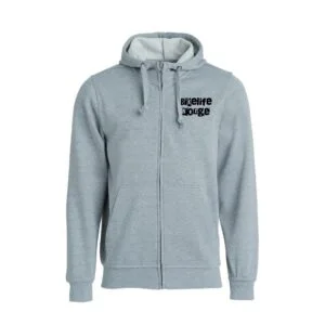 Basic Hoody Full Zip Grey
