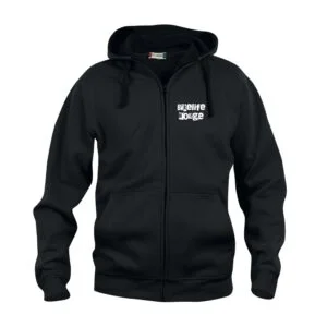 Basic Hoody Full Zip Black